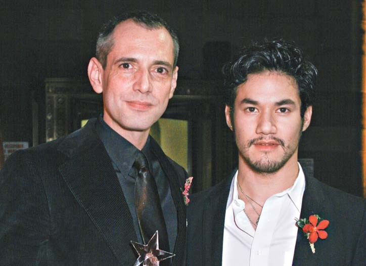 Peter Hidalgo and Joseph Altuzarra in 2010.