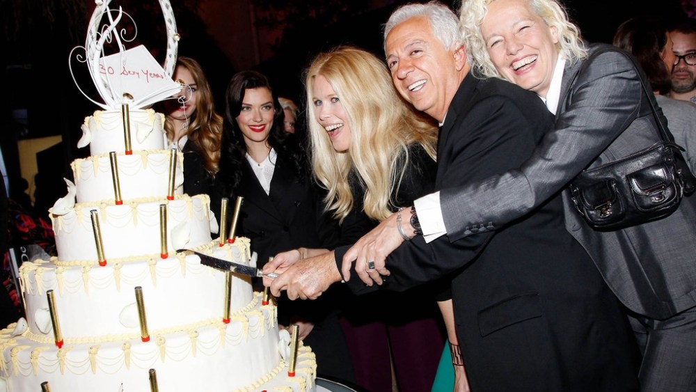 Guess Trio Reunites Birthday Bash
