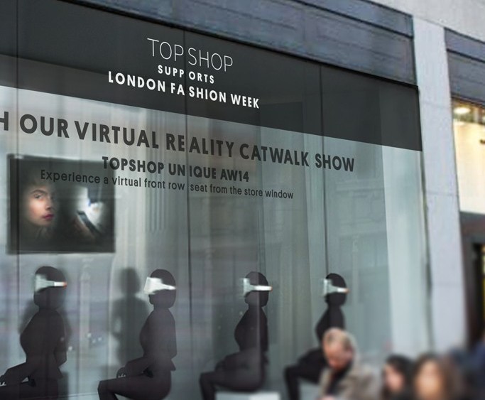 Topshop Sets Virtual Runway Experience