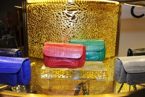 Inside the Nancy Gonzalez shop-in-shop at Harrods.
