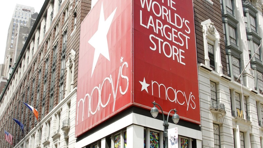 A view outside the Macy's store in Herald Square