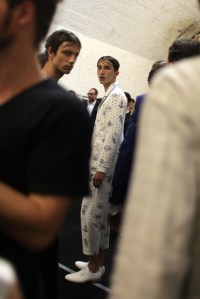 Backstage, Alexander McQueen, Men's, Spring, 2016