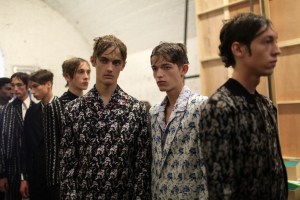 Backstage, Alexander McQueen, Men's, Spring, 2016
