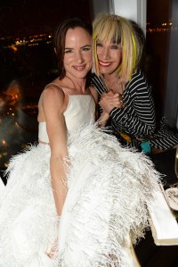Juliette Lewis and Betsey Johnson at CFDA 2015 After Party