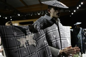 Backstage at Thom Browne Men's Spring 2016