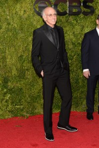 Larry David at the Tony Awards