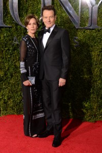 Robin Dearden and Bryan Cranston at the Tony Awards