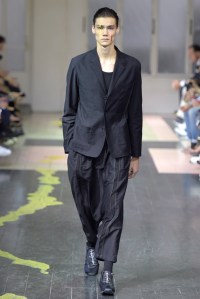 Yohji Yamamoto Men's RTW Spring 2016