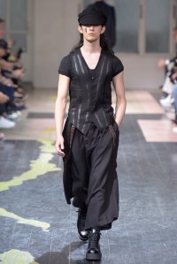 Yohji Yamamoto Men's RTW Spring 2016