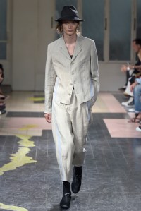 Yohji Yamamoto Men's RTW Spring 2016