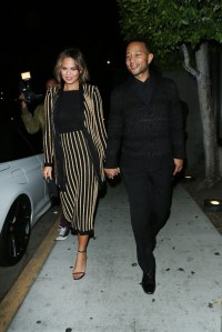Chrissy Teigen and John Legend's Shoe Style