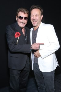 Johnny Hallyday and Vincent Perez
