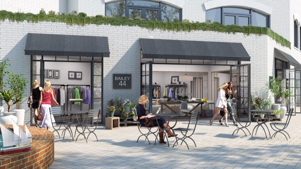 A rendering of Bailey44’s first store