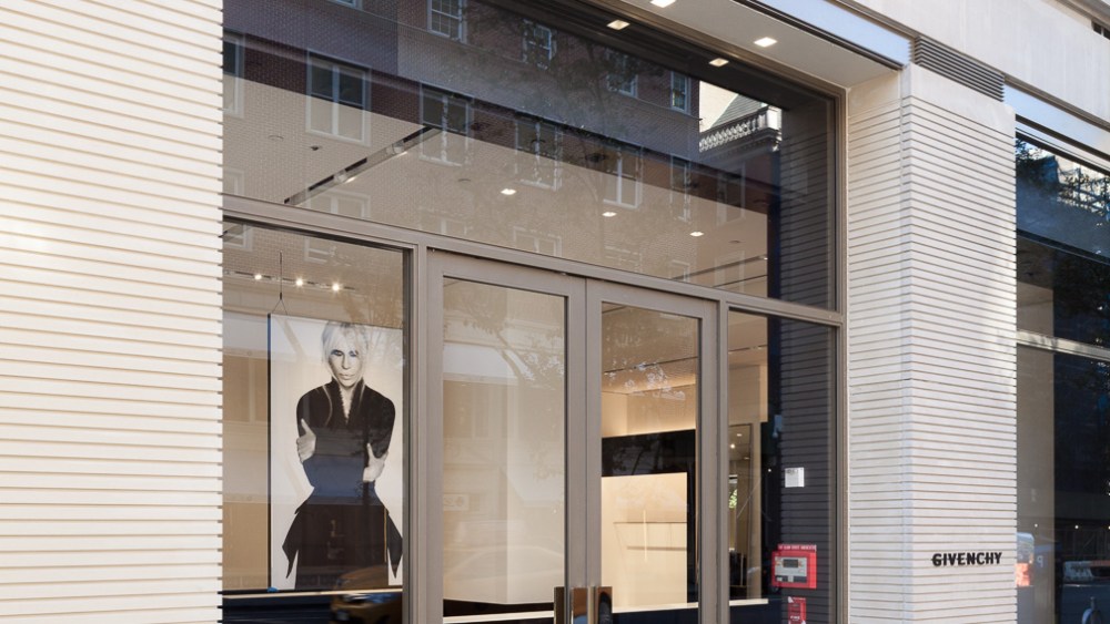 new Givenchy store at 747 Madison Avenue