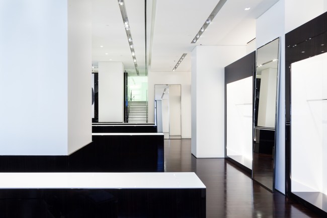 new Givenchy store at 747 Madison Avenue