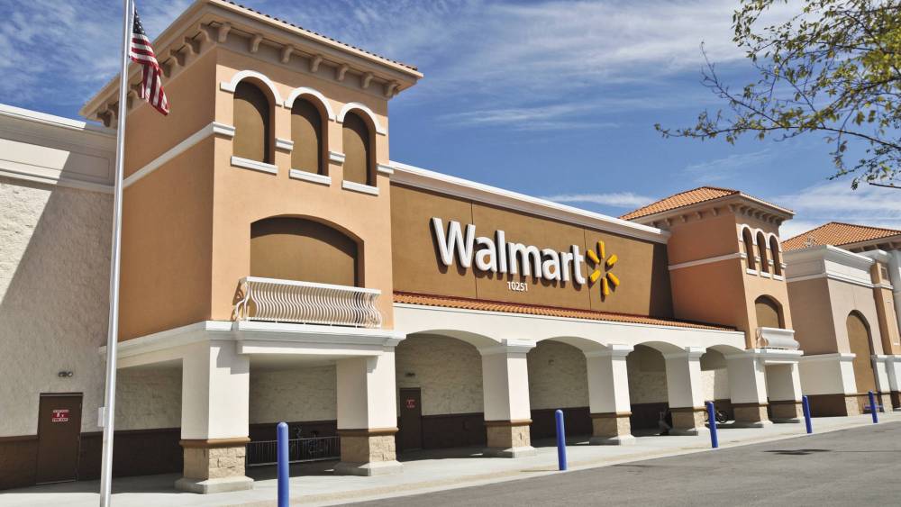 A Wal-Mart store