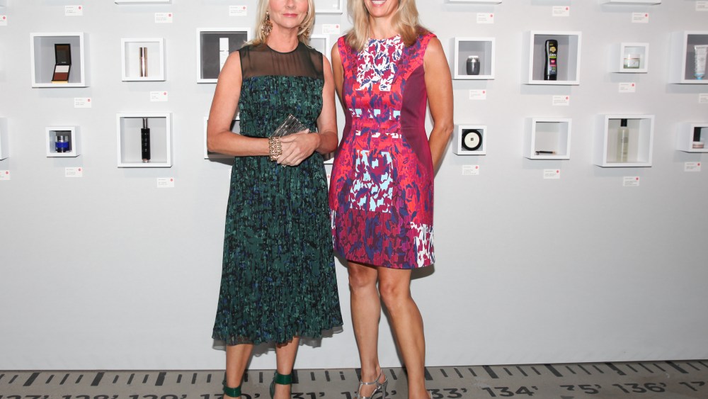 Linda Wells and Agnes Chapski