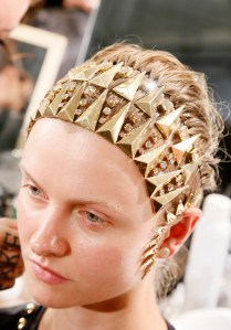 Backstage at Givenchy RTW Spring 2016