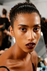 Backstage at Givenchy RTW Spring 2016