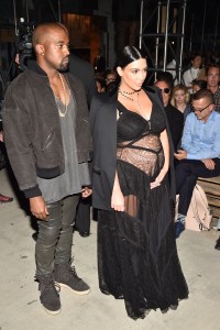 Kanye West and Kim Kardashian