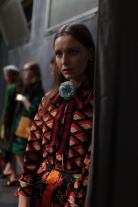 Backstage at Gucci RTW Spring 20