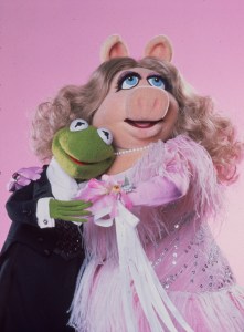 Kermit and Miss Piggy in 1981.