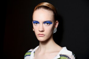 Backstage at Missoni Spring 2016
