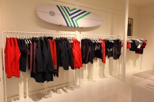 The Tory Sport pop-up shop at 257 Elizabeth Street in New York.