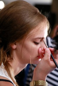 Backstage at Tory Burch RTW Spring 2016