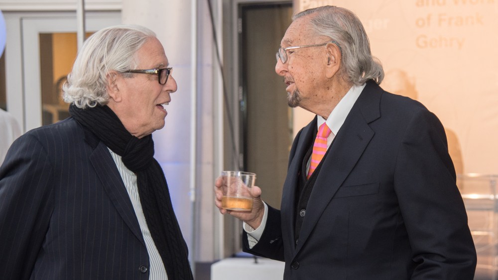 Alex Cooper and Cesar Pelli