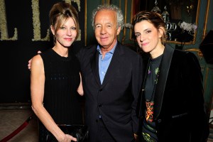 Robbie Myers, Gilles Bensimon and Francoise-Marie Santucci