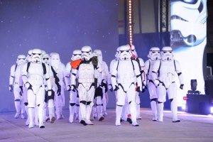 Galeries Lafayette's "Star Wars"-themed street display