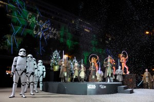 Galeries Lafayette's "Star Wars"-themed street display