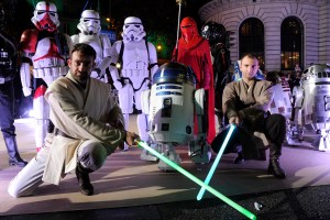 Galeries Lafayette's "Star Wars"-themed street display