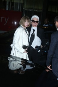 Anna Wintour and Karl Lagerfeld