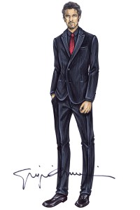 Giorgio Armani's sketch for “China Doll” starring Al Pacino.