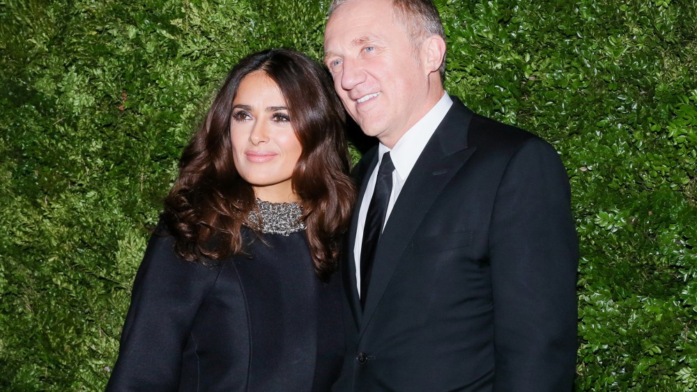 Selma Hayek and Francois-Henri Pinault ADL HONORS: FRANCOIS-HENRI PINAULT