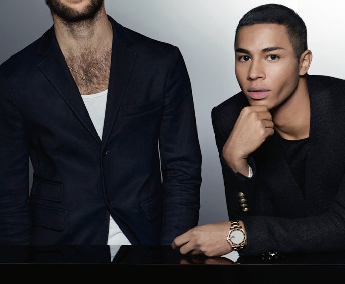 Simon Porte Jacquemus and Olivier Rousteing