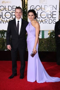 Matt Damon and Luciana Barroso