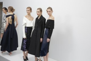 Backstage at Dior Couture Spring 2016