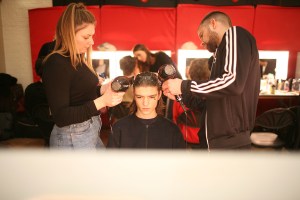 Backstage at JW Anderson Men's Fall 2016