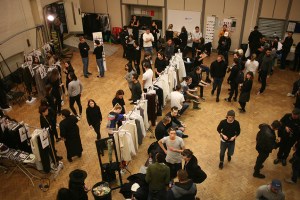 Backstage at JW Anderson Men's Fall 2016