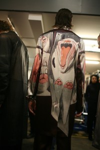 Backstage at JW Anderson Men's Fall 2016