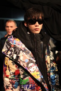 Backstage at Dsquared2 Men's Fall 2016