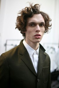 Backstage at Marni Men's Fall 2016