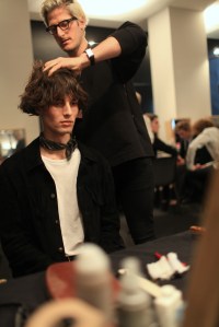 Backstage at Etro Men's Fall 2016