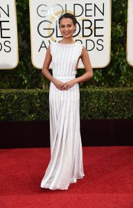 Alicia Vikander in Louis Vuitton.