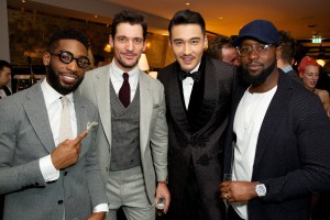 Tinie Tempah David Gandy Hu Bing Dumi Oburota