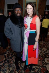 Will.I.am and Caroline Rush
