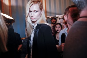 Backstage at Alexis Mabille Spring 2016 Couture